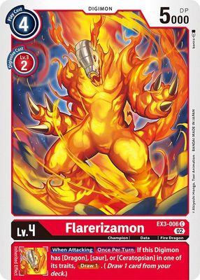 SJ Flarerizamon - Draconic Roar (EX03) Draconic Roar