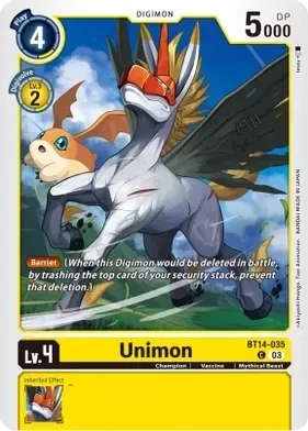 Unimon - Blast Ace (BT14) Blast Ace