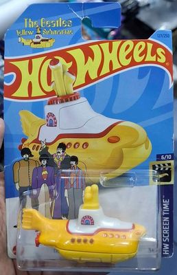 SJ The Beatles Yellow Submarine Hot Wheels