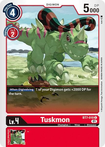 SJ Tuskmon - Next Adventure (BT07) Next Adventure
