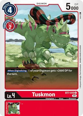SJ Tuskmon - Next Adventure (BT07) Next Adventure