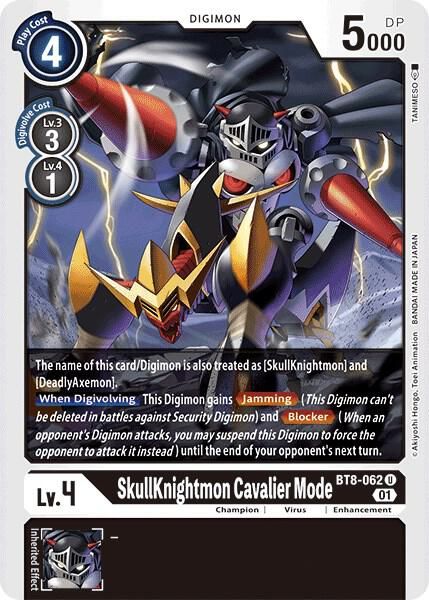 SJ SkullKnightmon Cavalier Mode - New Awakening (BT08) New Awakening