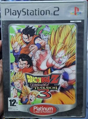 SJ2 Dragon Ball Z Budokai Tenkaichi 3 Playstation 2 PAL Platinum Original