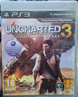SJ2 Uncharted 3 Playstation 3 Usado Completo