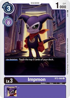 SJ Impmon - Release Special Booster (BT01-03) Release Special Booster foil