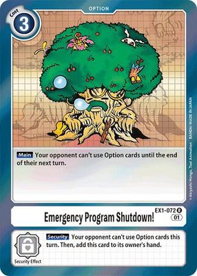 SJ Emergency Program Shutdown! - Classic Collection (EX01) Classic Collection Foil