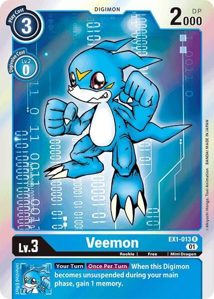 SJ Veemon - Classic Collection (EX01) Classic Collection Foil