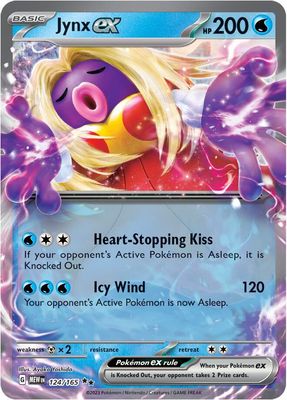 SJ Jynx ex - 124/165 - SV: Scarlet &amp; Violet 151 (MEW) SV: Scarlet &amp; Violet 151