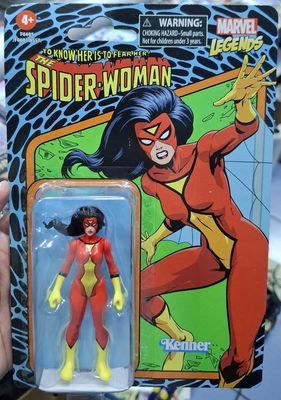 SJ4 Spider Woman Figura Marvel Legends Kenner 3.75