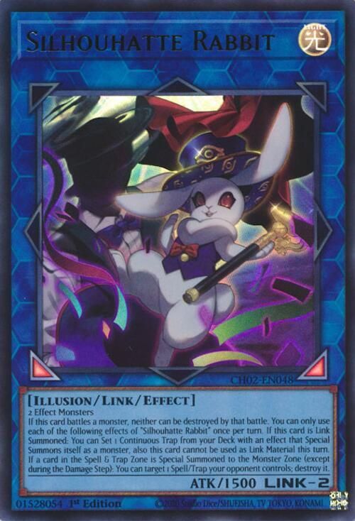 SJ Silhouhatte Rabbit - THE CHRONICLES DECK: Spirit Charmers (All-Foil Edition) (CH02) THE CHRONICLES DECK: Spirit Charmers (All-Foil Edition) Ultra