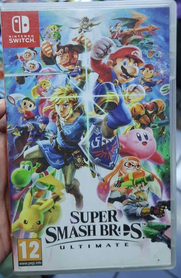 SJ Super Smash Bros Ultimate Nintendo Switch Usado Completo