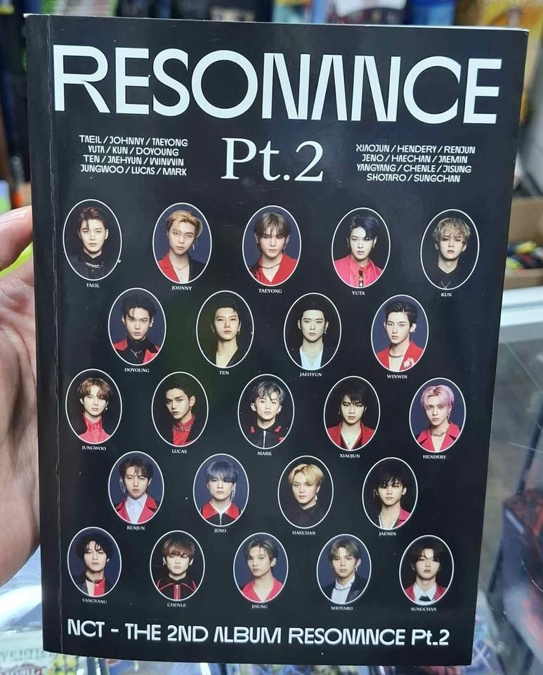 SJ Resonance Pt 2 CD Mas Libro Usado K Pop