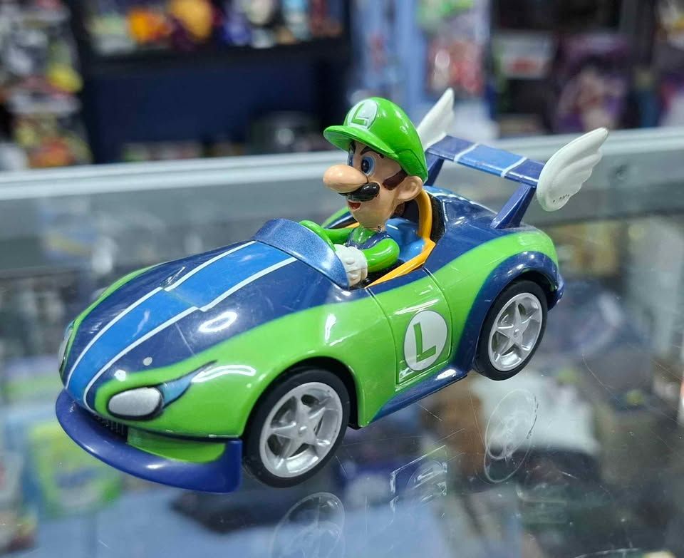 SJ Carrera Go Mario Kart Luigi