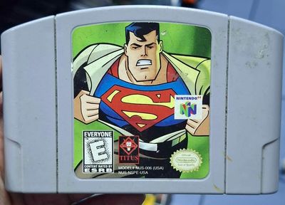 SJ Superman 64 Nintendo 64 Cartucho