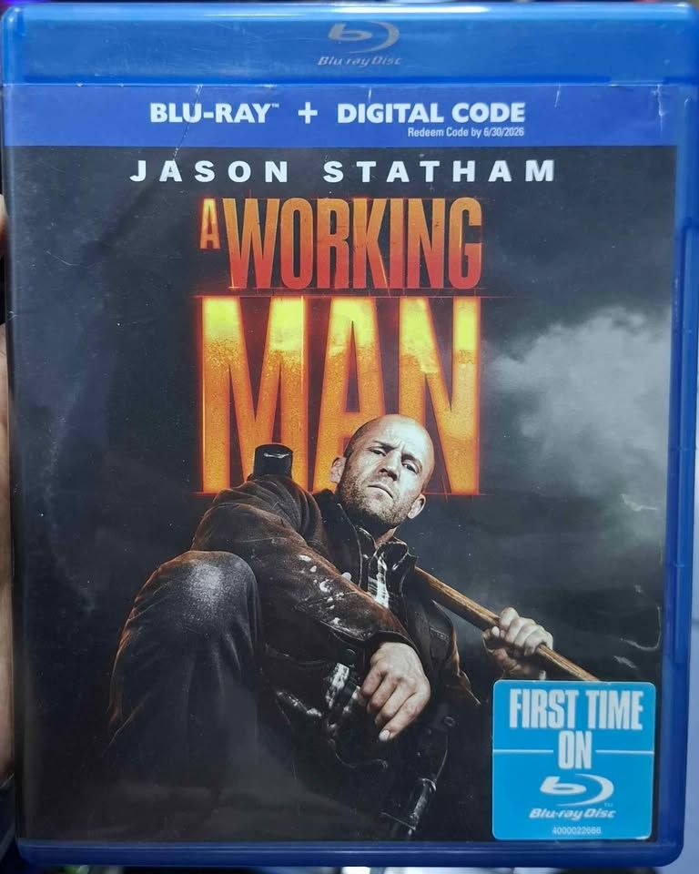 SJ2 A Working Man Blu Ray Original Usado Completo Español Ingles