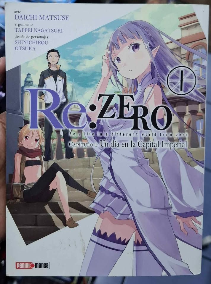 SH1 Re Zero Manga Volumen 1 Español Panini