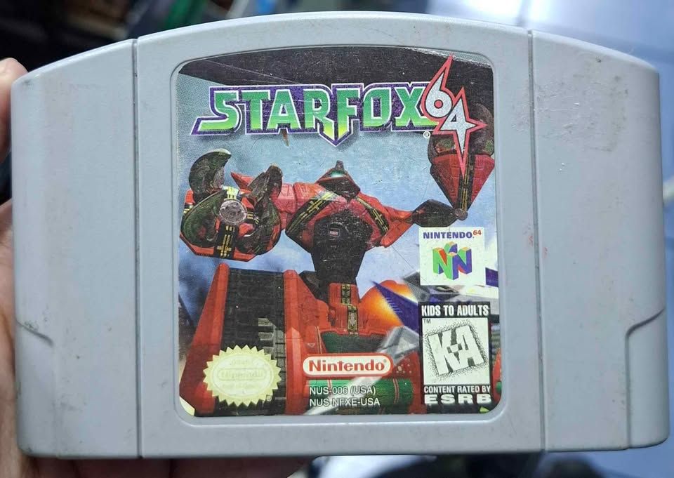 SJ Starfox 64 Nintendo 64 Cartucho