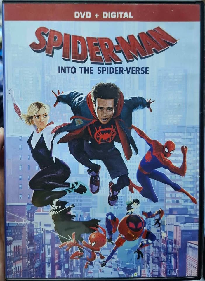 SH1 Spider Man Into the Spider Verse DVD Original Ingles Español