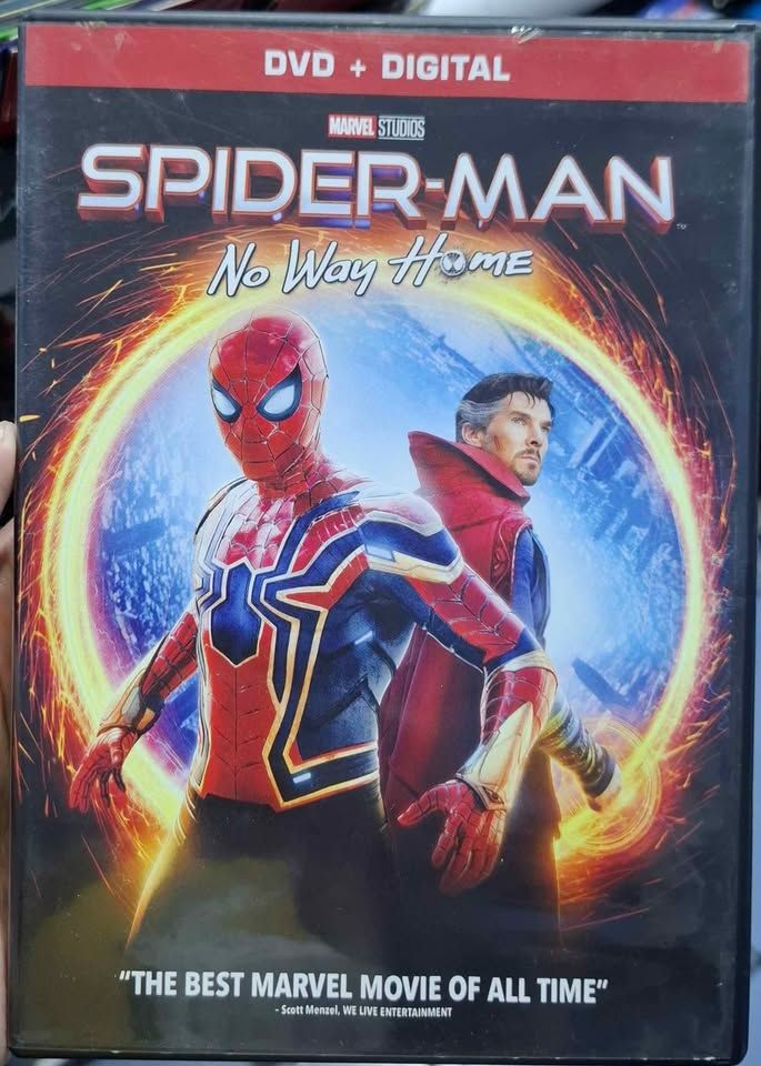 SJ2 Spider Man No Way Home DVD Original Ingles Español