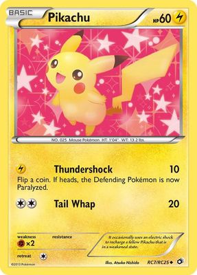 SJ Pikachu - Legendary Treasures: Radiant Collection (LTR) Legendary Treasures: Radiant Collection Foil