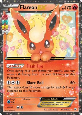 SJ Flareon EX - Generations: Radiant Collection (GEN) Generations: Radiant Collection