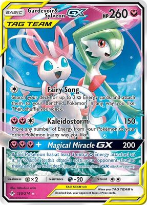SJ Gardevoir &amp; Sylveon GX - SM - Unbroken Bonds (SM10) SM - Unbroken Bonds