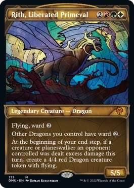 SJ Rith, Liberated Primeval (Showcase) - Dominaria United (DMU) Dominaria United
