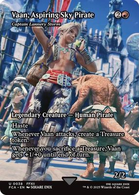 SJ Vaan, Aspiring Sky Pirate - Captain Lannery Storm (Showcase) - FINAL FANTASY: Through the Ages (FCA) FINAL FANTASY: Through the Ages