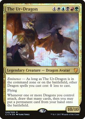 SJ The Ur-Dragon - Commander 2017 (C17) Commander 2017 Foil