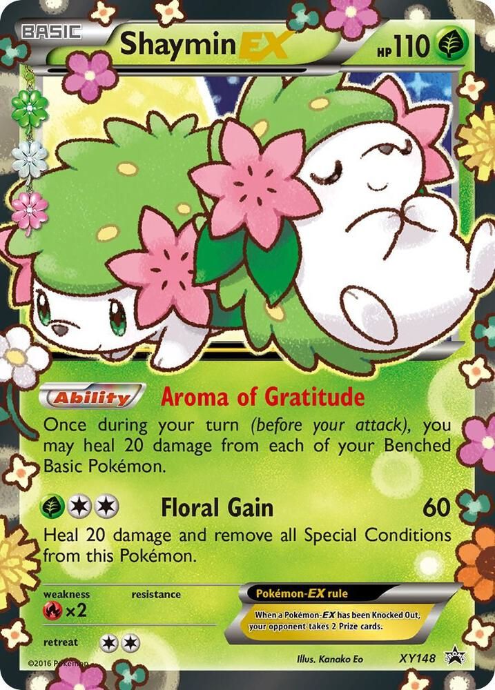 SJ Shaymin EX - XY Promos (PR) XY Promos
