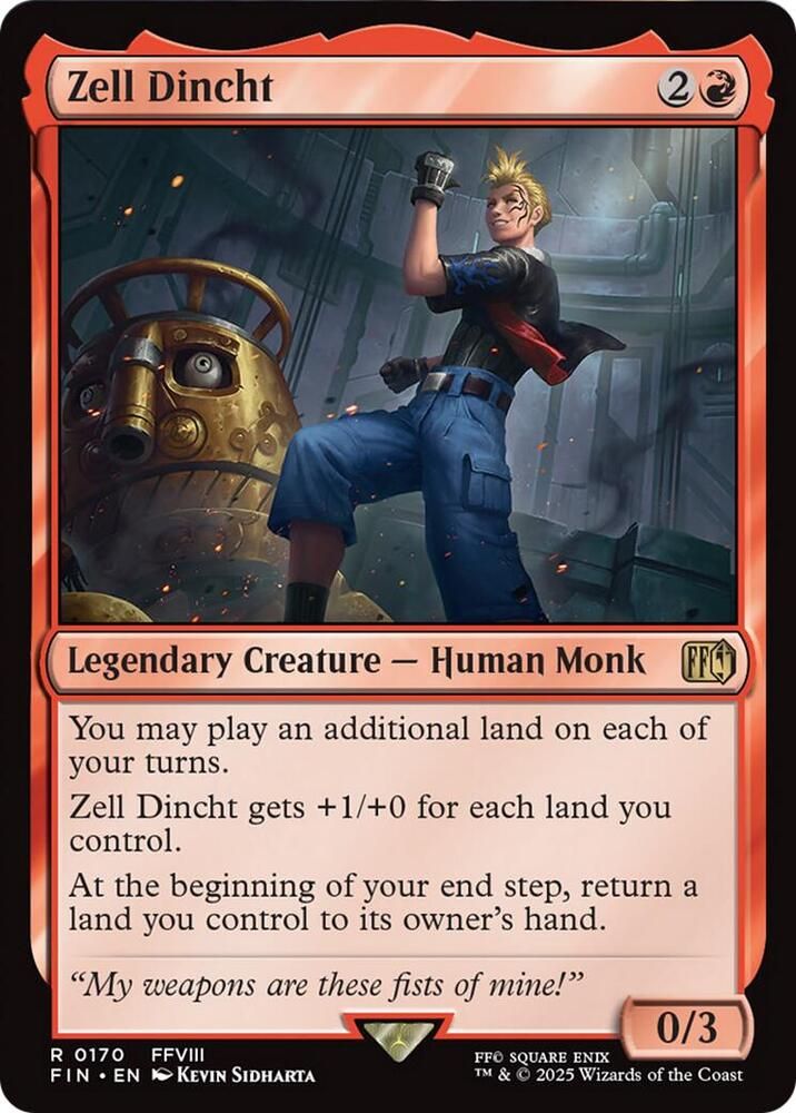 SJ Zell Dincht - FINAL FANTASY (FIN) FINAL FANTASY