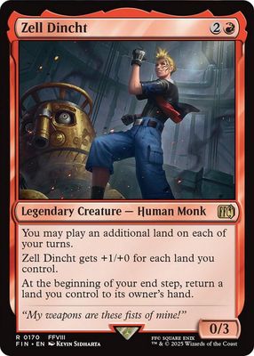 SJ Zell Dincht - FINAL FANTASY (FIN) FINAL FANTASY