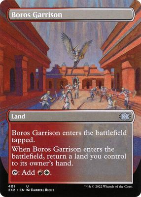 SJ Boros Garrison (Borderless) - Double Masters 2022 (2X2) Double Masters 2022