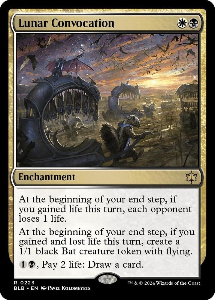 SJ Lunar Convocation - Bloomburrow (BLB) Bloomburrow