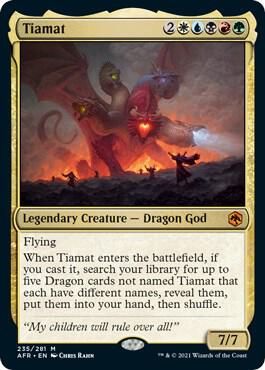 SJ Tiamat - Adventures in the Forgotten Realms (AFR) Adventures in the Forgotten Realms