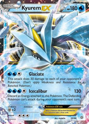 SJ Kyurem EX - XY - Ancient Origins (AOR) XY - Ancient Origins