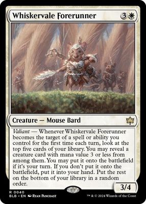 SJ Whiskervale Forerunner - Bloomburrow (BLB) Bloomburrow