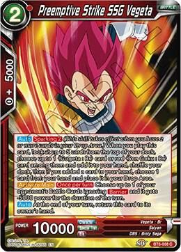 SJ Preemptive Strike SSG Vegeta - Destroyer Kings (DBS-B06) Destroyer Kings