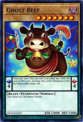 SJ Ghost Beef - MP18-EN029 - Common 1st Edition 2018 Mega-Tins Singles