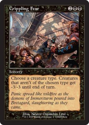 SJ Crippling Fear (Retro Frame) - WPN &amp; Gateway Promos (WPN) WPN &amp; Gateway Promos