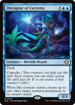 SJ Disruptor of Currents - Lorwyn Eclipsed (ECL) Lorwyn Eclipsed *Espanol*