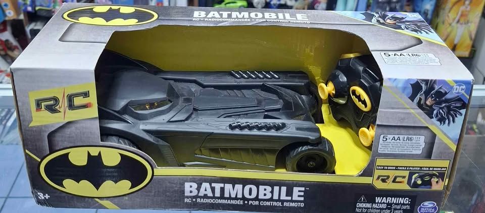 SJ3 Batimovil a Control Remoto Spin Master RC Batman Nuego