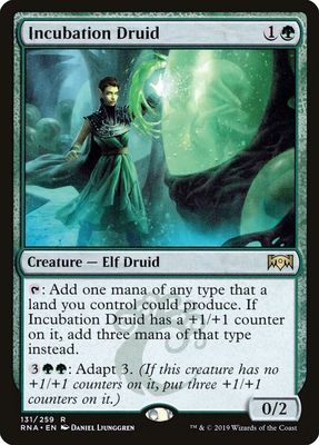 SJ Incubation Druid - Ravnica Allegiance (RNA) Ravnica Allegiance