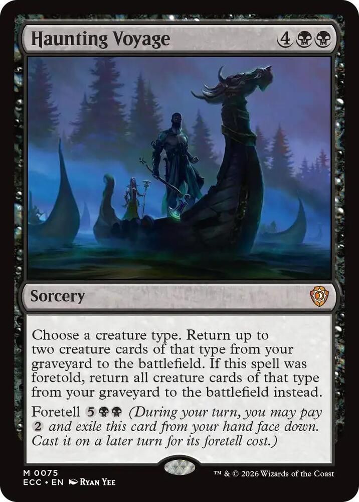 SJ Haunting Voyage - Commander: Lorwyn Eclipsed (ECC) Commander: Lorwyn Eclipsed