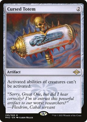 SJ Cursed Totem - Modern Horizons 2 (MH2) Modern Horizons 2