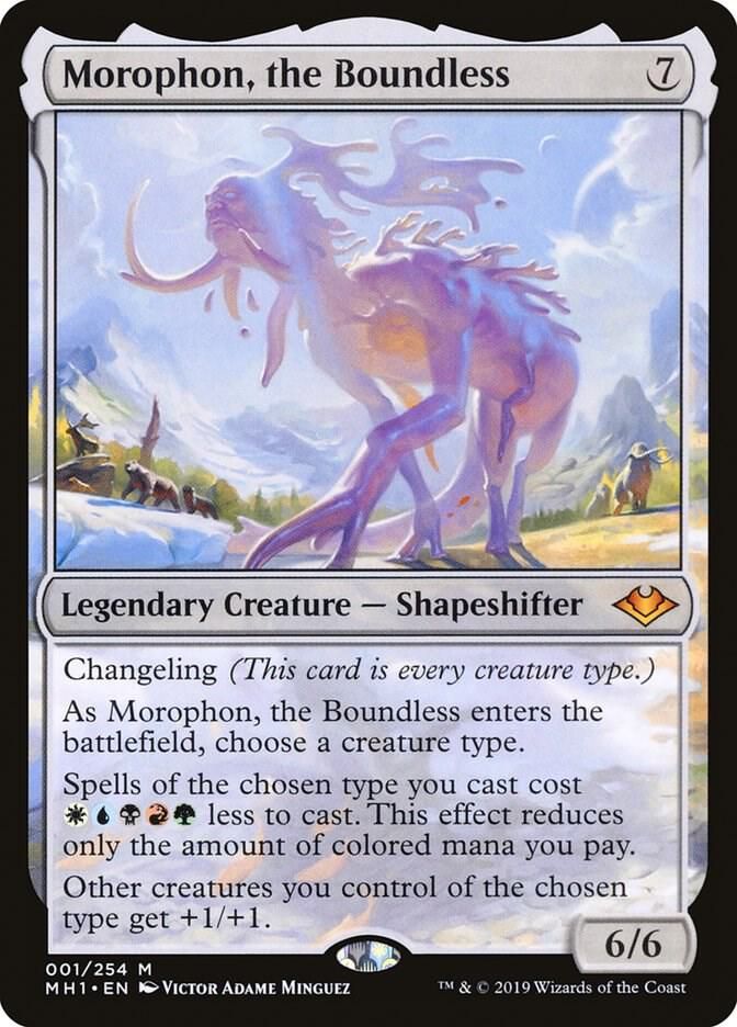 SJ Morophon, the Boundless - Modern Horizons (MH1) Modern Horizons