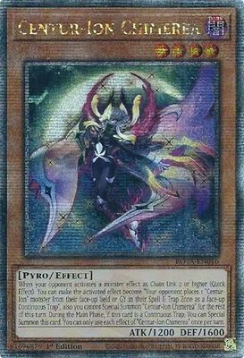 SJ Centur-Ion Chimerea (Quarter Century Secret Rare) - Rage of the Abyss (ROTA) Rage of the Abyss