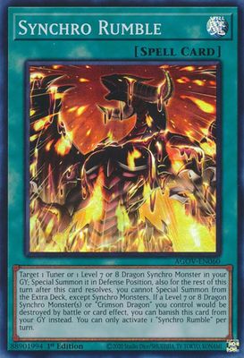 SJ Synchro Rumble - Age of Overlord (AGOV) Age of Overlord Super Rare