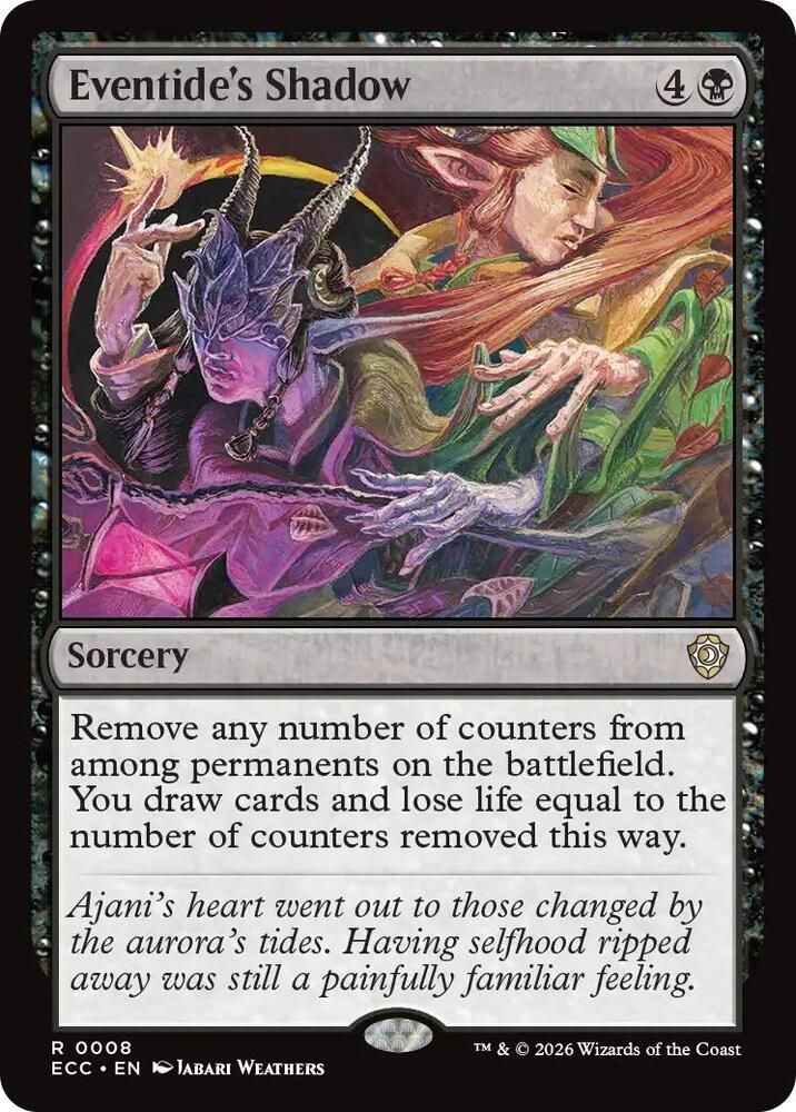 SJ Eventide's Shadow - Commander: Lorwyn Eclipsed (ECC) Commander: Lorwyn Eclipsed