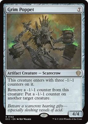 SJ Grim Poppet - Commander: Lorwyn Eclipsed (ECC) Commander: Lorwyn Eclipsed